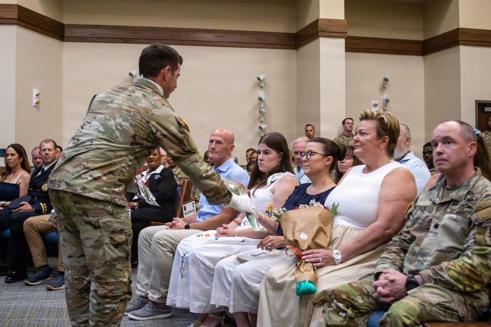 Army tradition honored at Group Support Battalion change of command ceremony