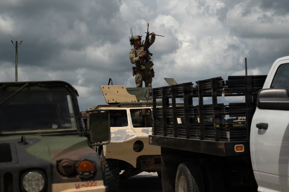 403rd Security Forces Squadron sharpen combat readiness at Camp Shelby