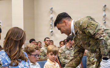 Army tradition honored at Group Support Battalion change of command ceremony