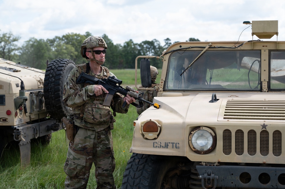 403rd Security Forces Squadron sharpen combat readiness at Camp Shelby
