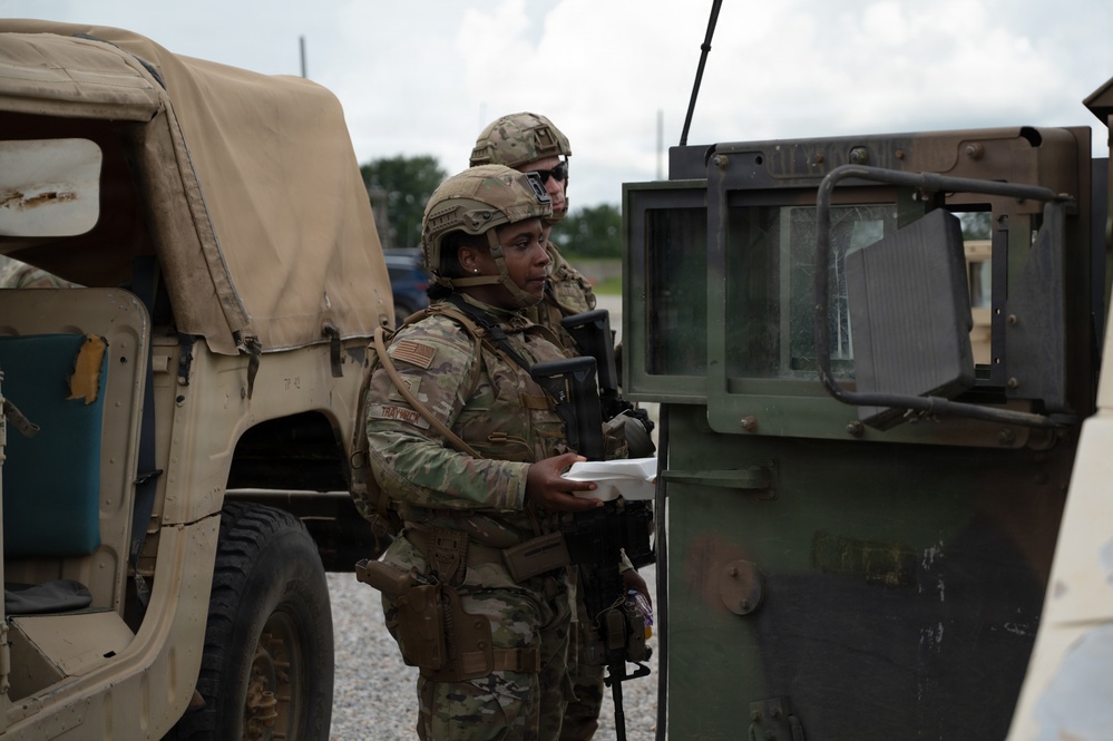 403rd Security Forces Squadron sharpen combat readiness at Camp Shelby