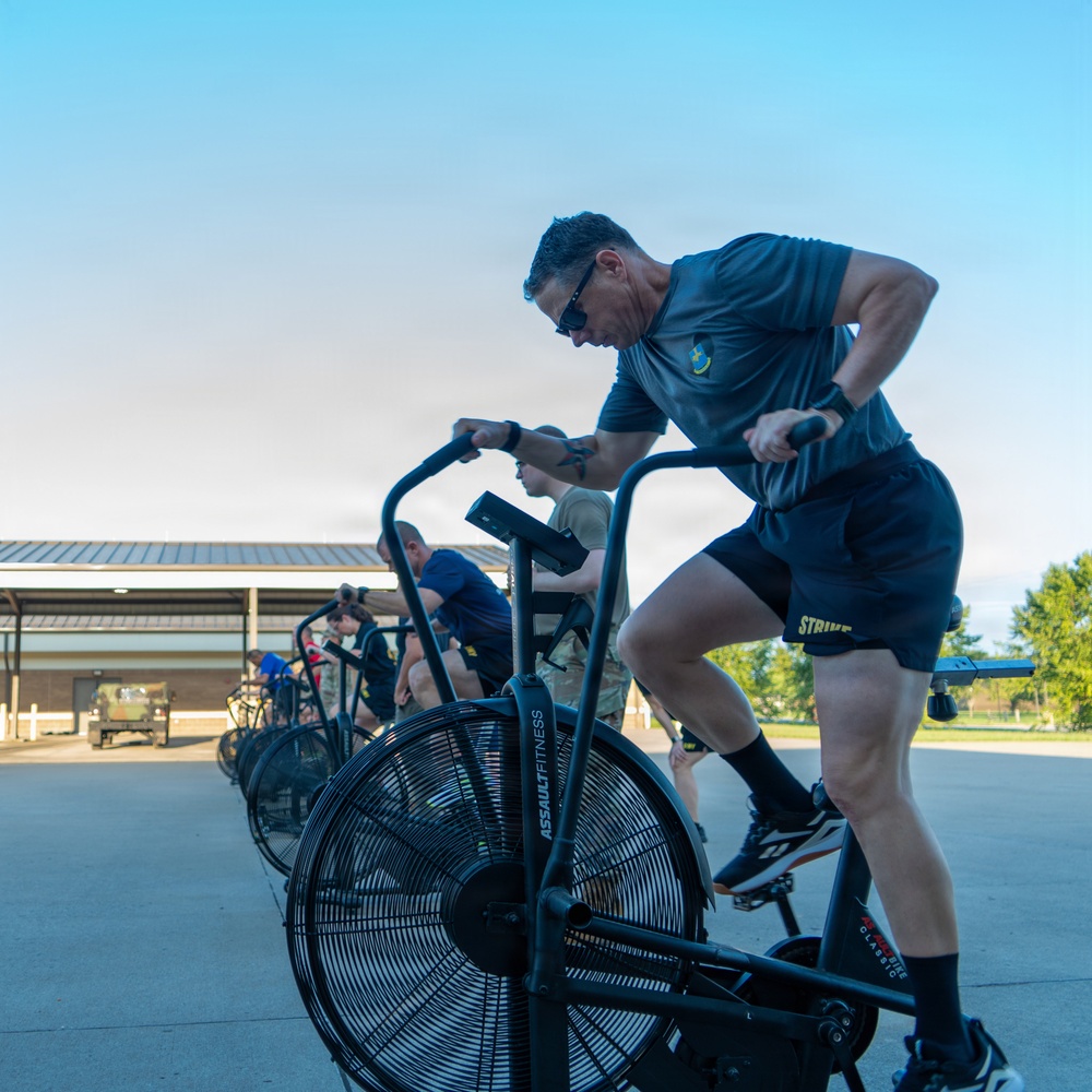 Screaming Eagles Build Readiness Through Senior Leader Physical Training