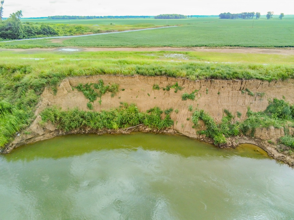 Village Creek Levee near Newport scheduled for permanent repairs