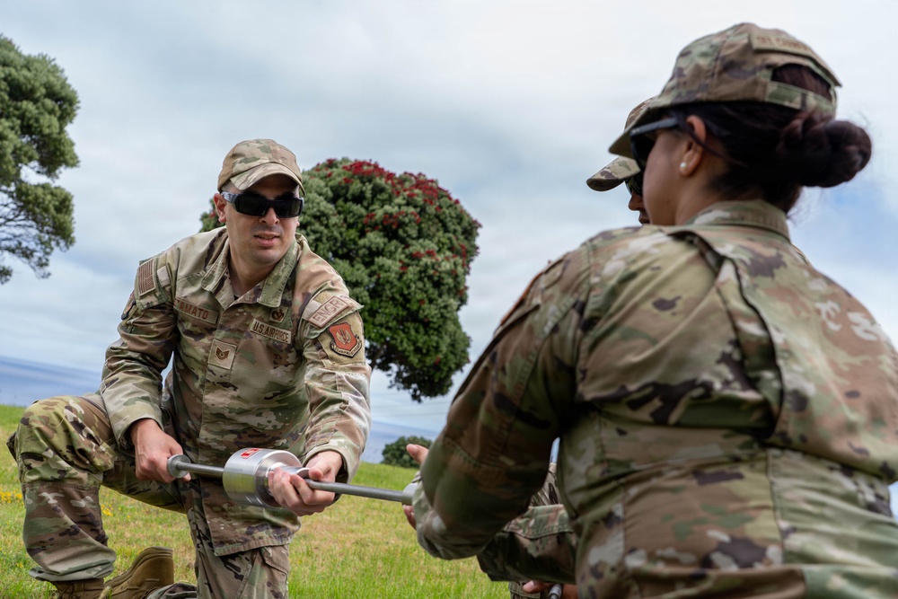 142nd Civil Engineers Master Field Readiness at Lajes Air Base