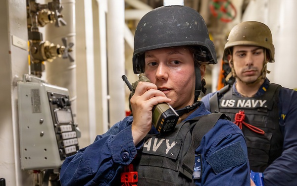 USS Ross DDG71 Conducts ATTT Drills
