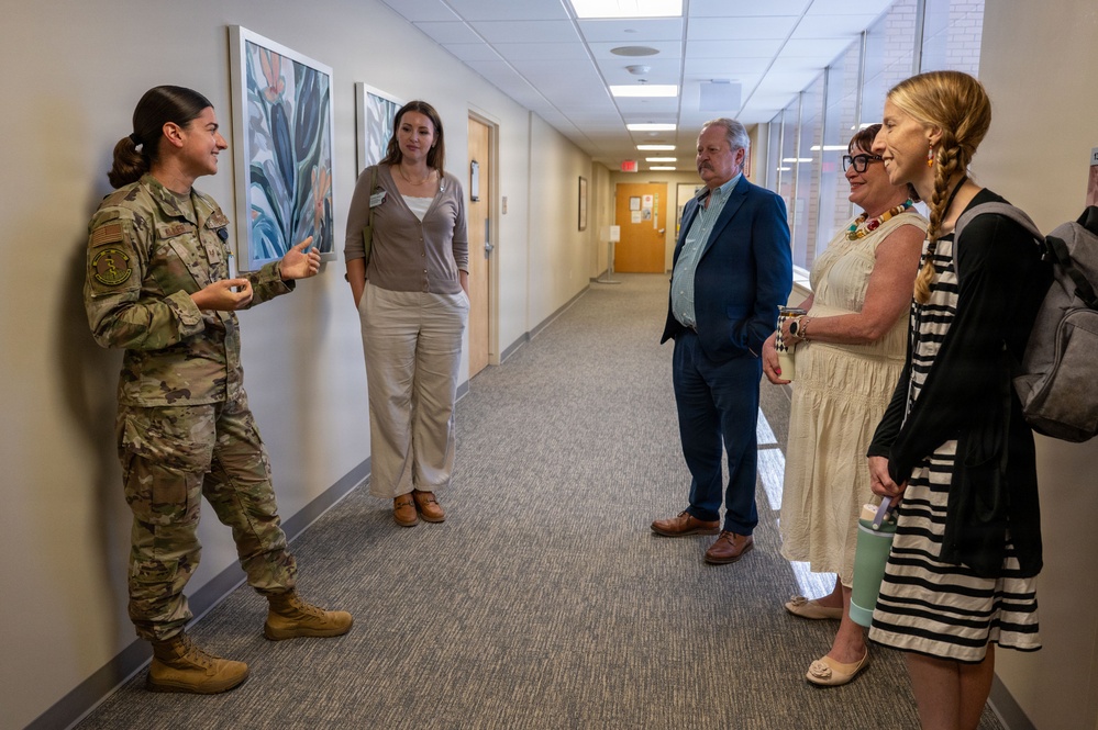 Honorary commander insight tour at 30th MDG