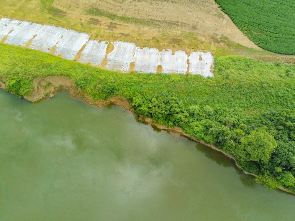 Village Creek Levee near Newport scheduled for permanent repairs
