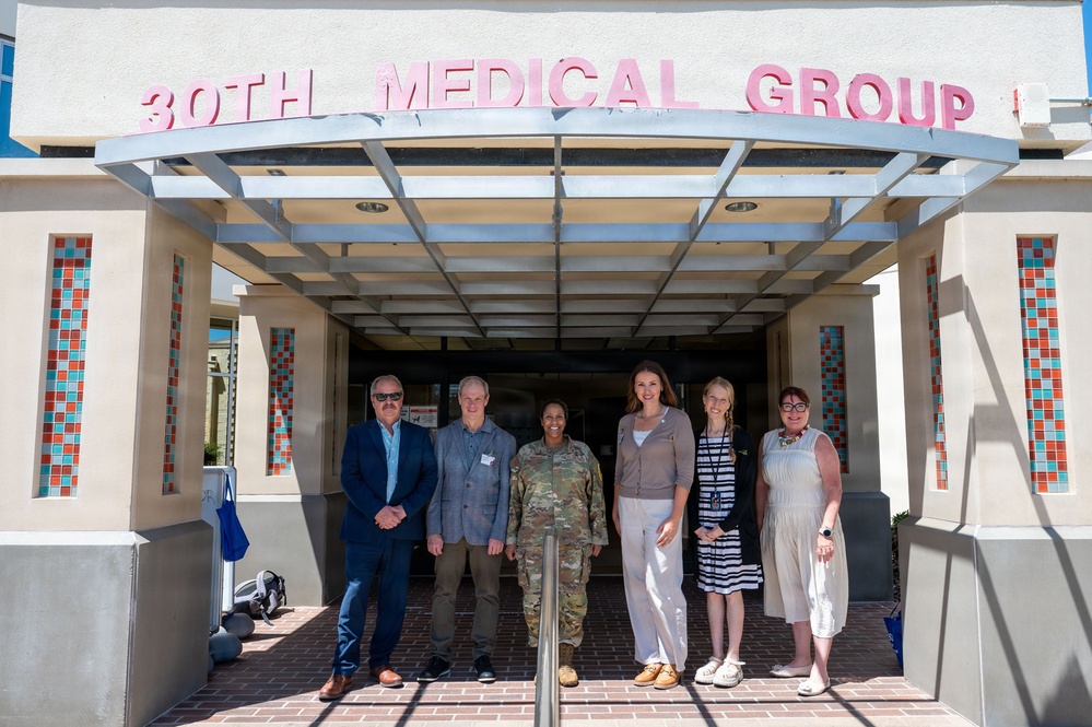 Honorary commander insight tour at 30th MDG