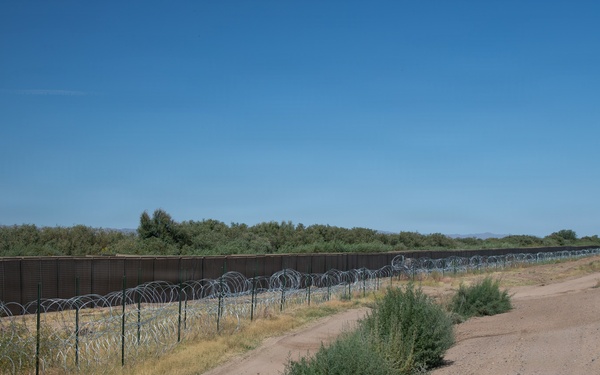 HESCO Barrier installation continues at National Defense Area 2