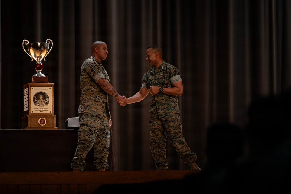 Combat Logistics Battalion 24 Receives Lieutenant General ‘Chesty’ Puller Award for Sustained Superior Performance