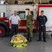 An Estonian Air Force reservist visited Ebbing ANGB as part of the MREP