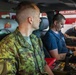 An Estonian Air Force reservist visited Ebbing ANGB as part of the MREP