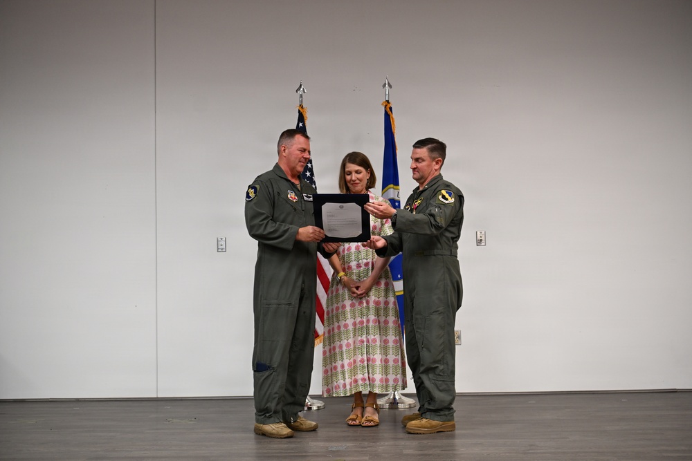 U.S. Air Force Col. Ryan D. Serrill retires after 25 years of service