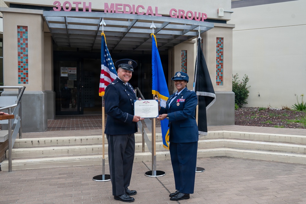 30th Medical Group Change of Command