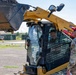 An Estonian Air Force reservist visited Ebbing ANGB as part of the MREP