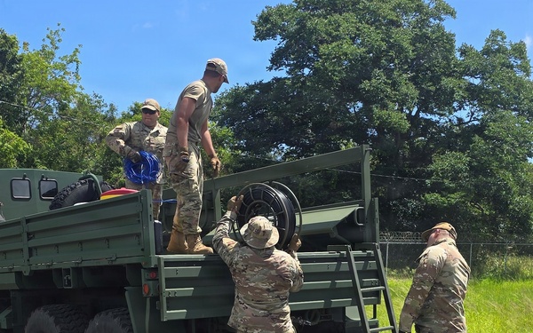 156th Combat Communications Squadron tests rapid deployment capabilities