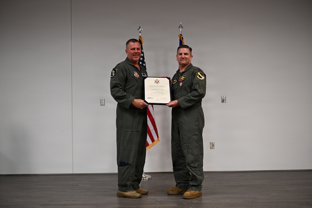 U.S. Air Force Col. Ryan D. Serrill retires after 25 years of service