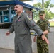 An Estonian Air Force reservist visited Ebbing ANGB as part of the MREP