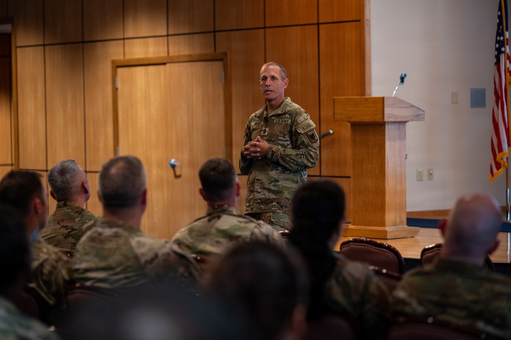 SEA Raines visits CONR-1AF (AFNORTH and AFSPACE)