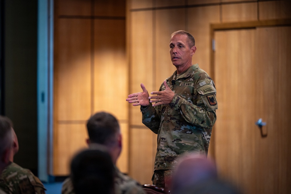SEA Raines visits CONR-1AF (AFNORTH and AFSPACE)