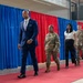 Official party arrives at 250 Oath Ceremony