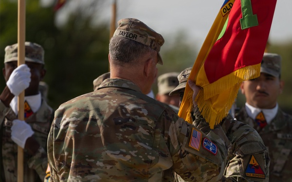 1st Armored Division, Division Sustainment Brigade's Change of Command 2026