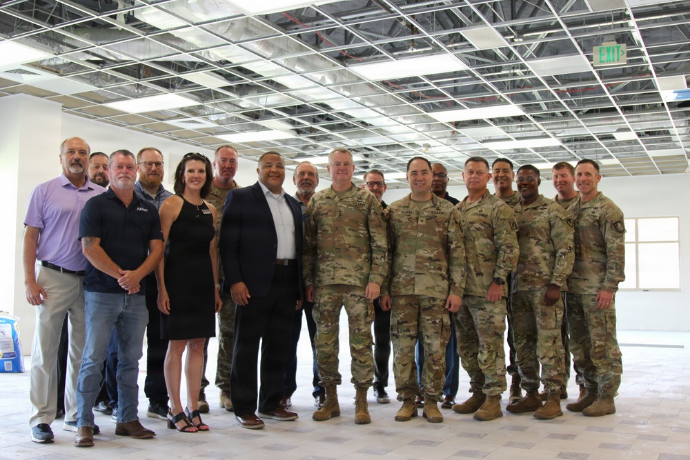 AMC Commanding General visits Fort Bragg CSDV site