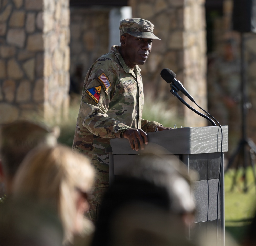 1st Armored Division, Division Sustainment Brigade's Change of Command 2026