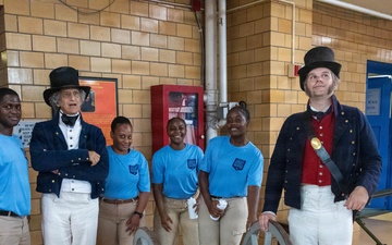 Historical interpreters at Maryland Museum of Military History