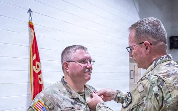 198th RSG Soldier Retires