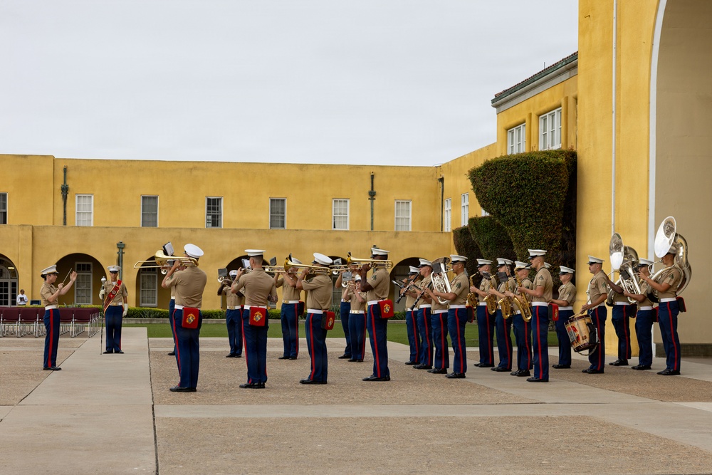 Morning Colors and Bravo Company Graduation