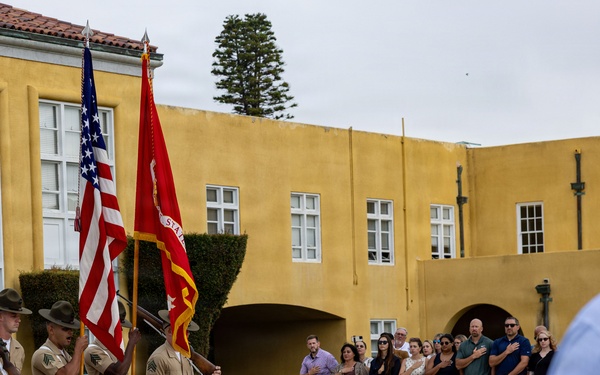 Morning Colors and Bravo Company Graduation