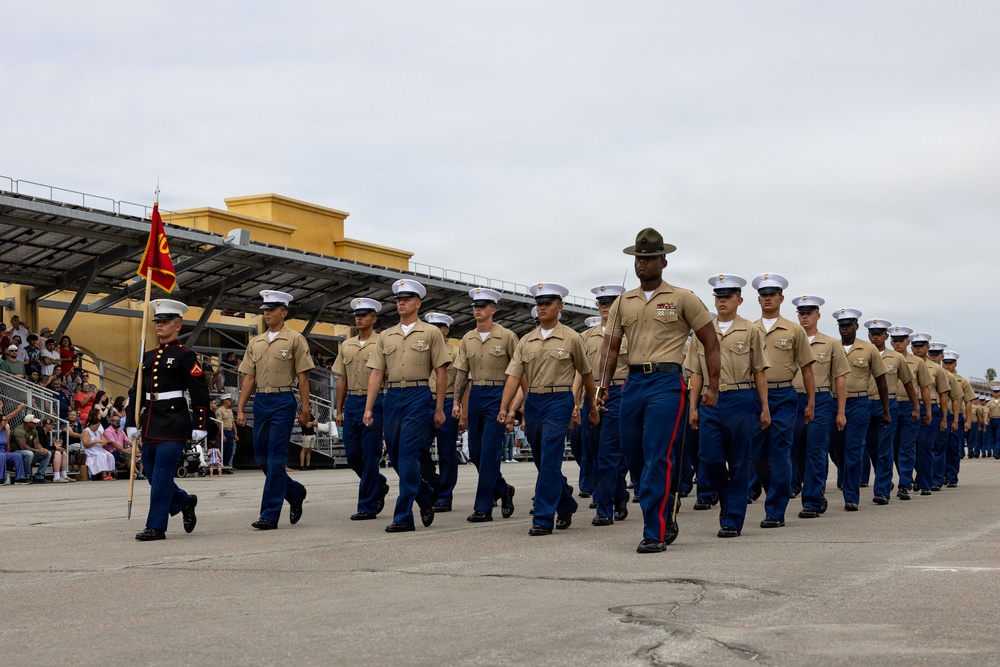 Morning Colors and Bravo Company Graduation