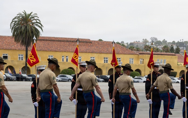 Morning Colors and Bravo Company Graduation