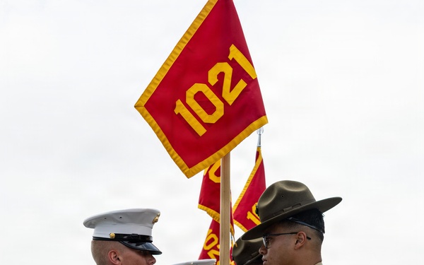 Morning Colors and Bravo Company Graduation