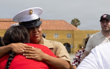 Morning Colors and Bravo Company Graduation