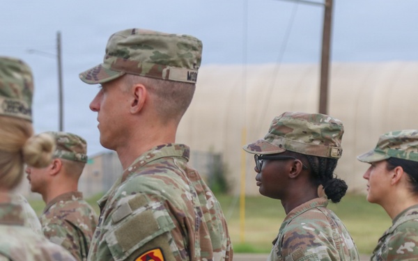 Color Shoulder Sleeve Insignia Patching Ceremony for Iowa Army National Guard Unit