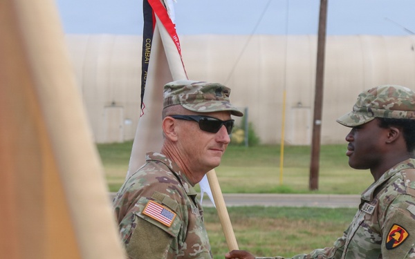 Color Shoulder Sleeve Insignia Patching Ceremony for Iowa Army National Guard Unit
