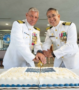 Capt. Nicholas Hoffman Relieves Retiring Commanding Officer of Naval Surface Warfare Center, Port Hueneme Division
