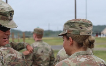 Color Shoulder Sleeve Insignia Patching Ceremony for Iowa Army National Guard Unit
