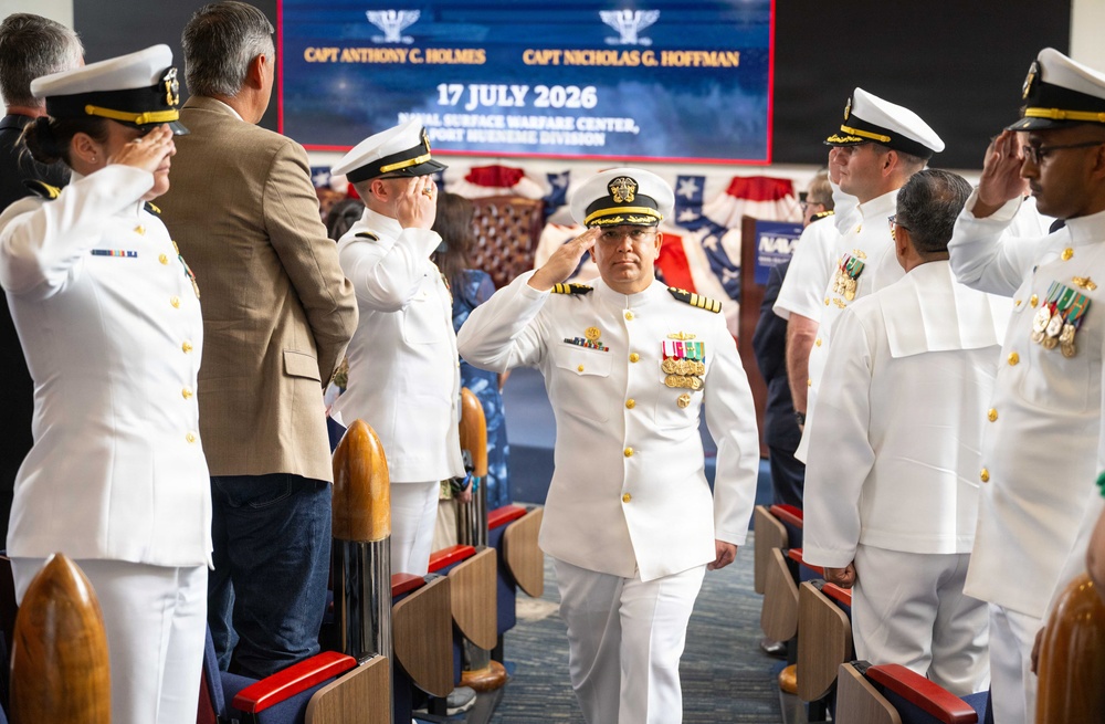 Capt. Nicholas Hoffman Relieves Retiring Commanding Officer of Naval Surface Warfare Center, Port Hueneme Division