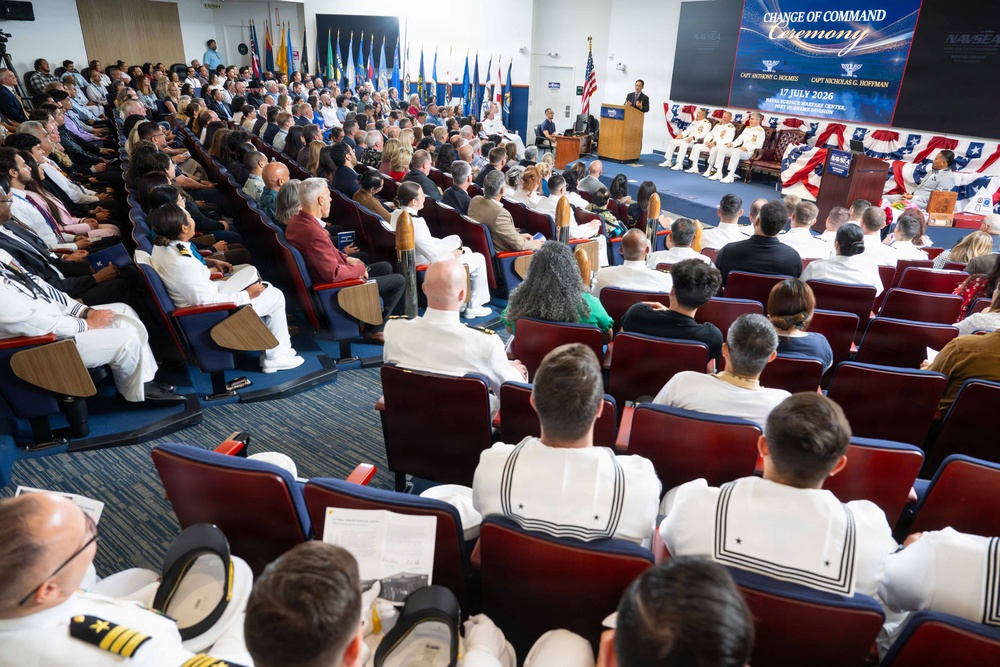 Capt. Nicholas Hoffman Relieves Retiring Commanding Officer of Naval Surface Warfare Center, Port Hueneme Division