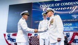 Capt. Nicholas Hoffman Relieves Retiring Commanding Officer of Naval Surface Warfare Center, Port Hueneme Division