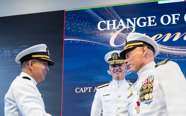 Capt. Nicholas Hoffman Relieves Retiring Commanding Officer of Naval Surface Warfare Center, Port Hueneme Division