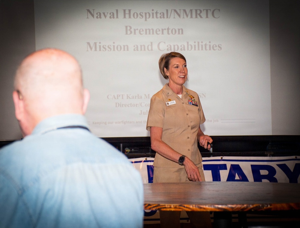 Building Bridges in Bremerton: Navy Medicine Connects with Local Rotary Club