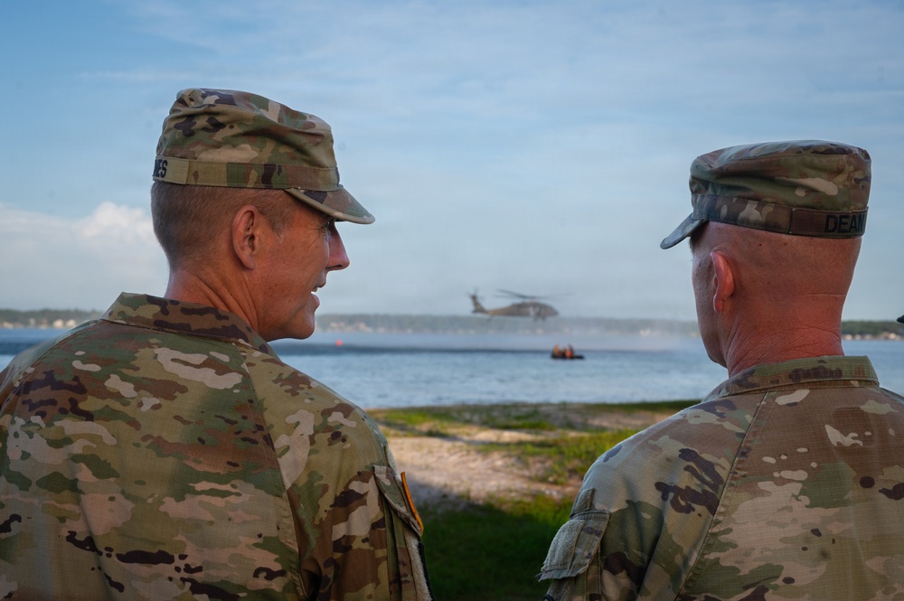 VCNGB, SEA visit national-level ARNG Best Warrior Competition