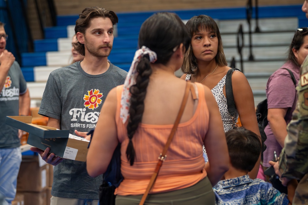 Luke AFB Chapel Hosts Back to School Bash