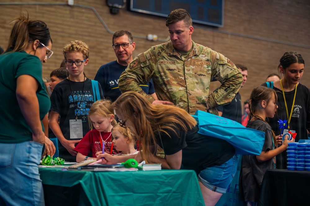 Luke AFB Chapel Hosts Back to School Bash