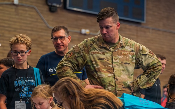 Luke AFB Chapel Hosts Back to School Bash