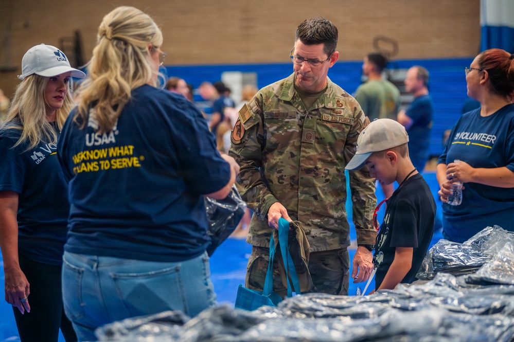 Luke AFB Chapel Hosts Back to School Bash